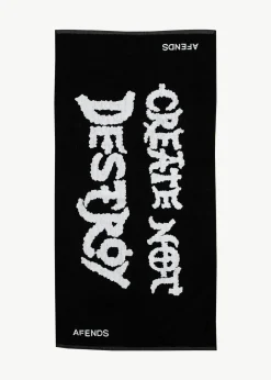 Accessories|Accessories<Afends - Beach Towel Black