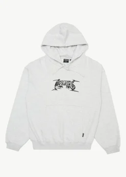Sweaters & Hoodies<Afends All Eyez  - Boxy Hoodie Grey Marle
