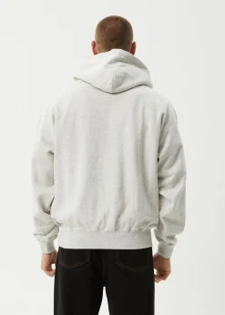 Sweaters & Hoodies<Afends All Eyez  - Boxy Hoodie Grey Marle
