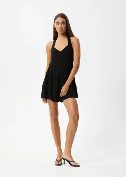 Jumpsuits & Overalls<Afends Amaya  - Halter Playsuit Black