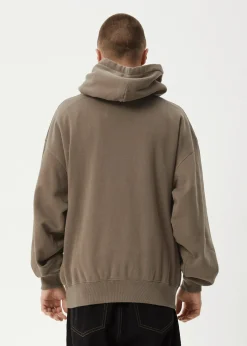 Sweaters & Hoodies<Afends Antic  - Boxy Hoodie Fossil