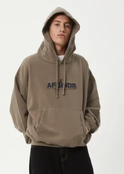 Sweaters & Hoodies<Afends Antic  - Boxy Hoodie Fossil