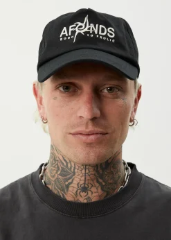 Accessories|Accessories<Afends Antic - Five Panel Cap Black