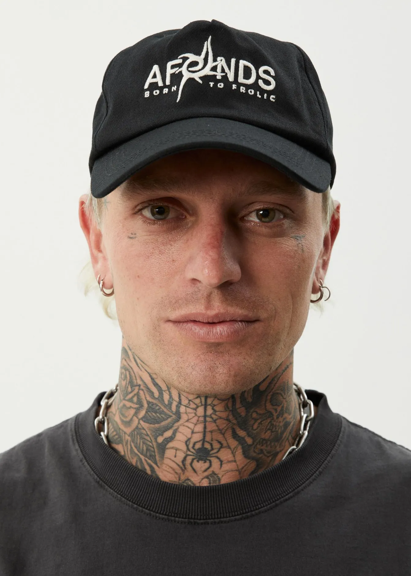 Accessories|Accessories<Afends Antic - Five Panel Cap Black