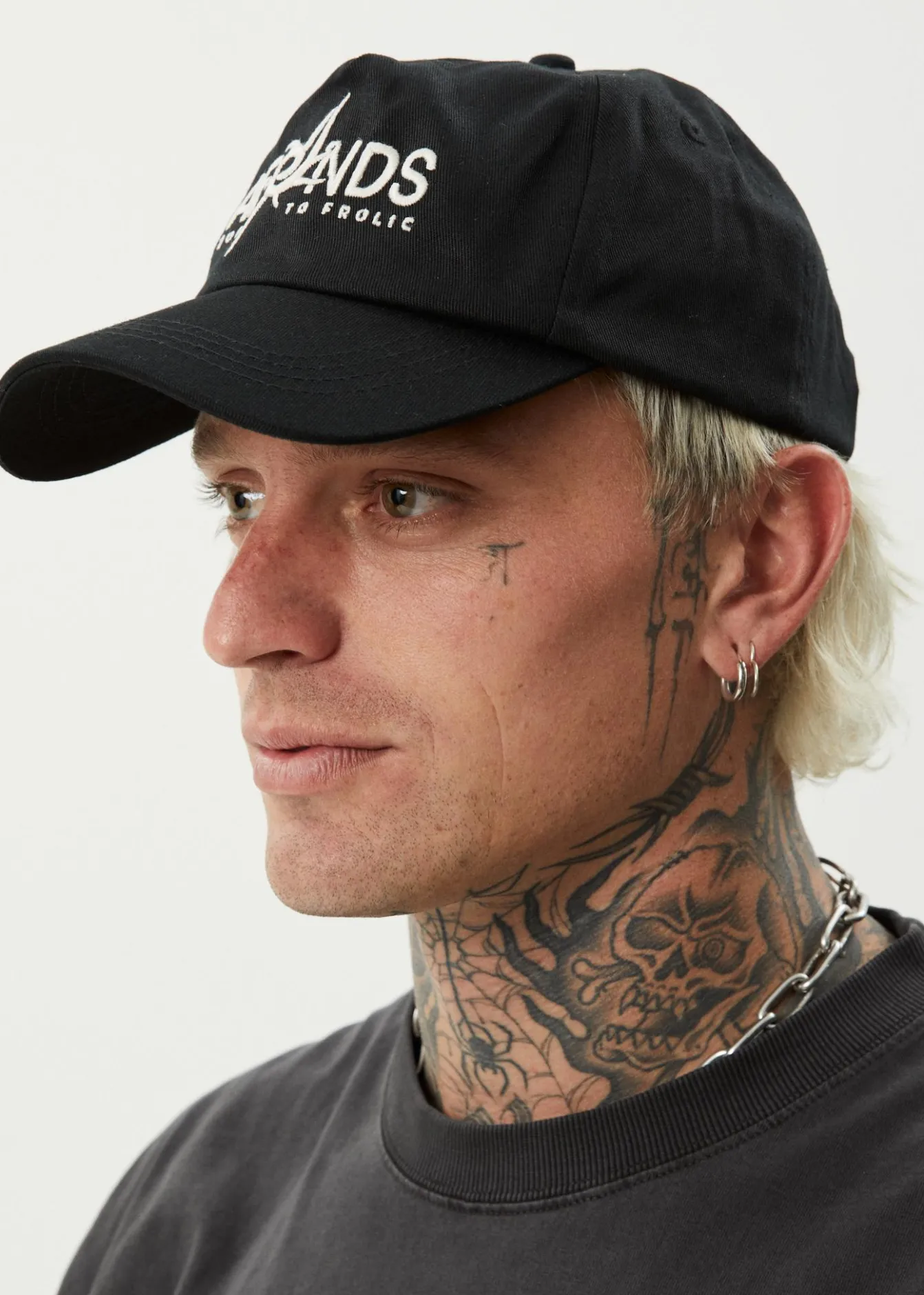 Accessories|Accessories<Afends Antic - Five Panel Cap Black