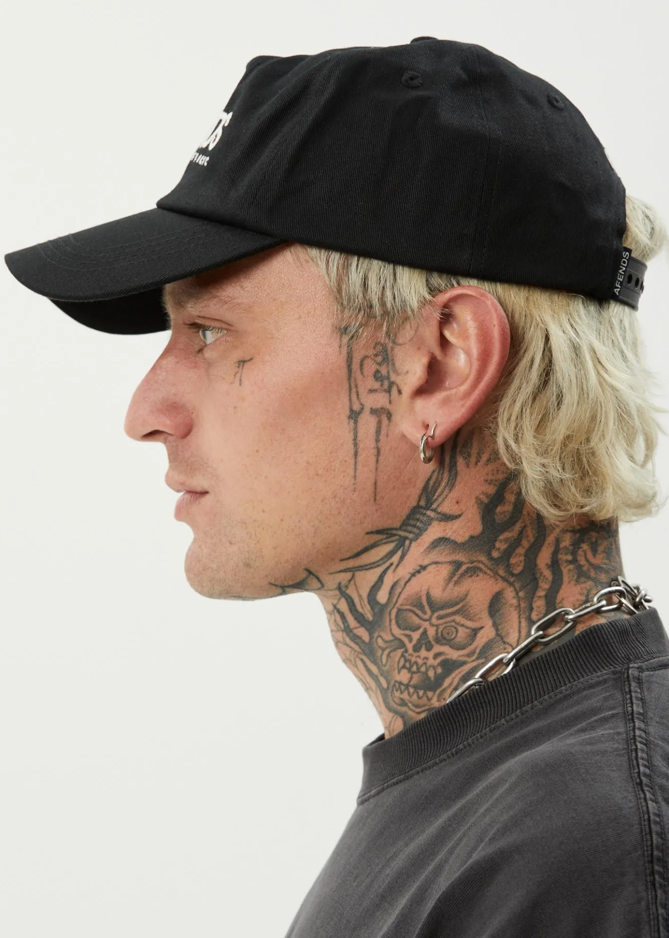 Accessories|Accessories<Afends Antic - Five Panel Cap Black