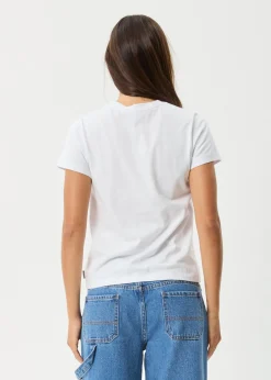 Tees & Shirts<Afends Apocalypso  - Regular Tee White