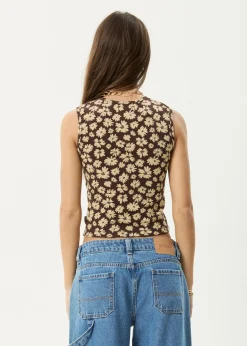 Sleeveless<Afends Astoria - Tank Coffee