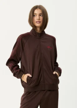 Sets & Co-Ords|Outerwear<Afends Avenue - Track Jacket Coffee