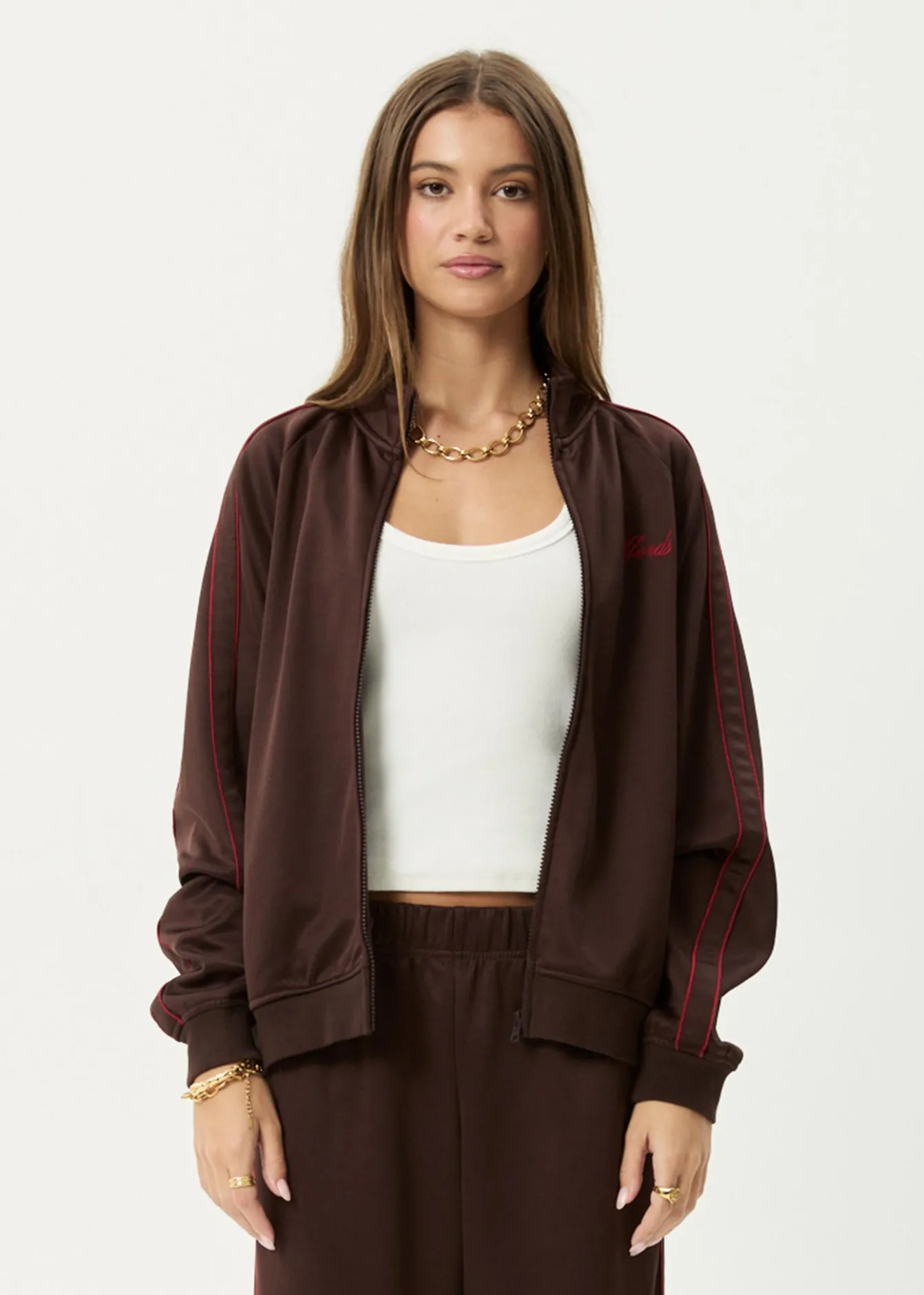Sets & Co-Ords|Outerwear<Afends Avenue - Track Jacket Coffee