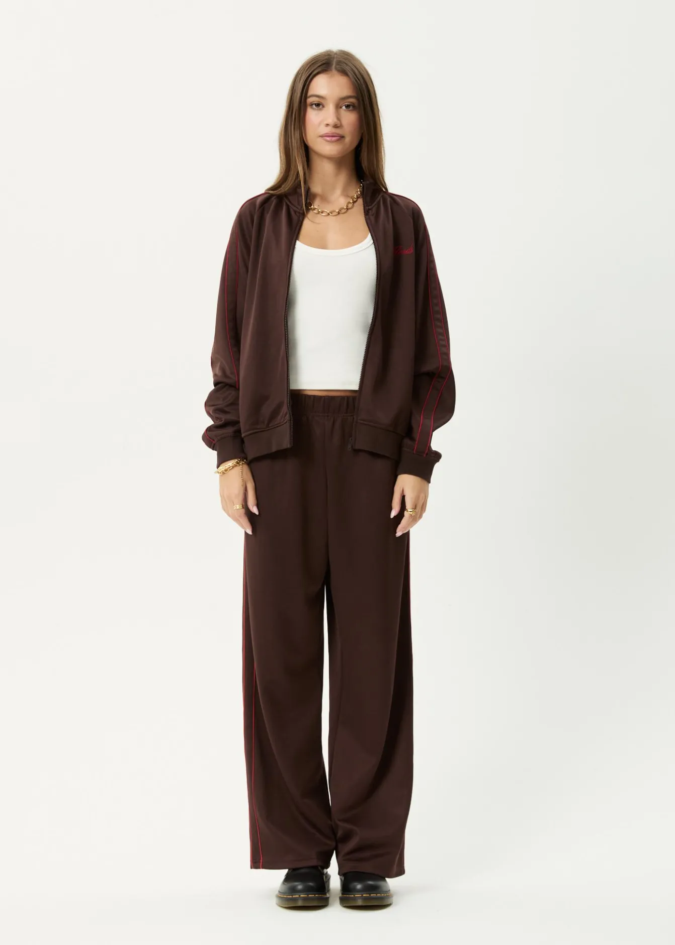 Sets & Co-Ords|Outerwear<Afends Avenue - Track Jacket Coffee