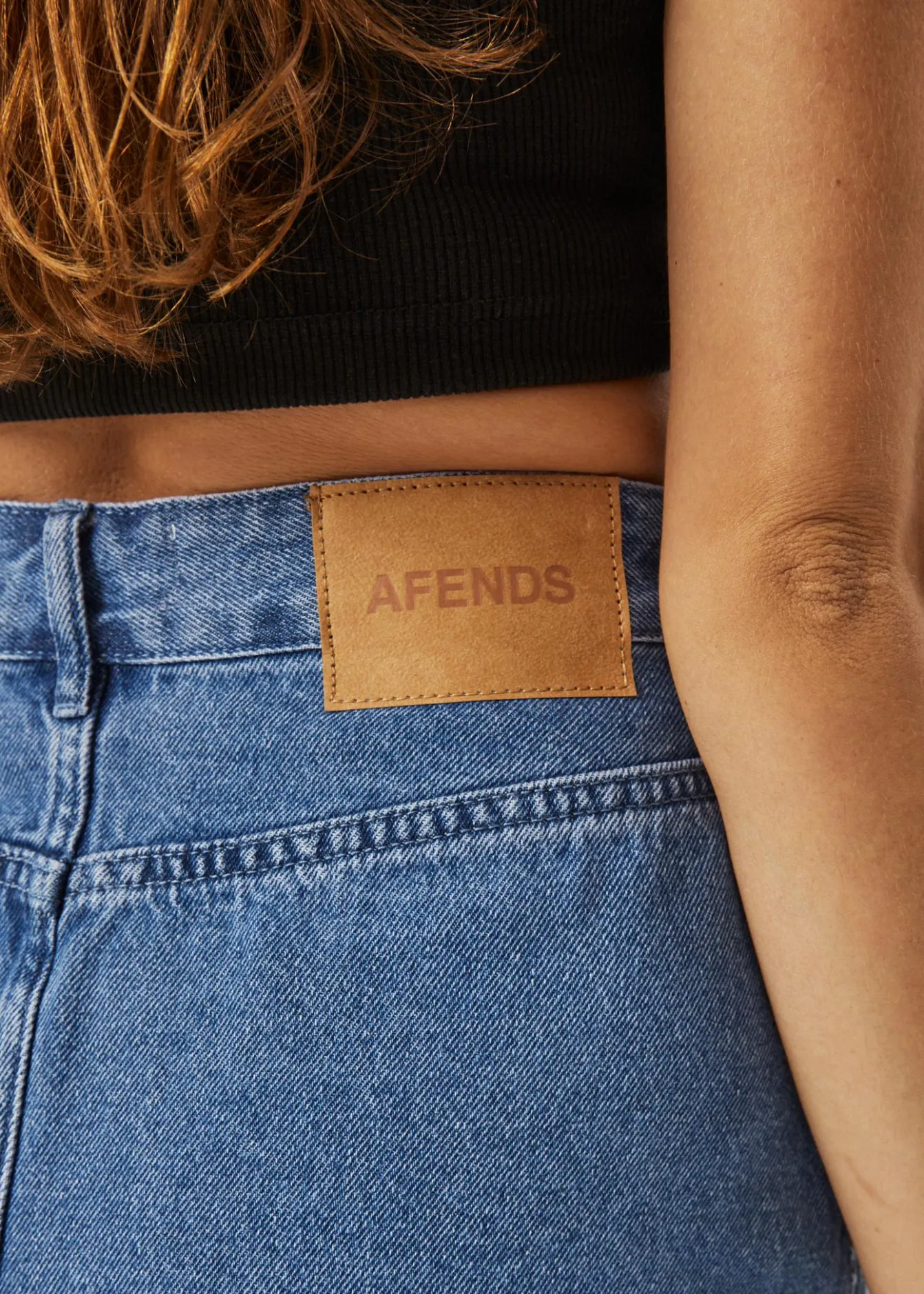Skirts<Afends Ayla - Denim Maxi Skirt Worn Blue