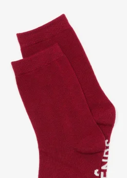 Accessories|Accessories<Afends Base  - Socks Two Pack Burgundy