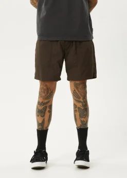 Boardshorts<Afends Baywatch  - Swim Short 18" Coffee