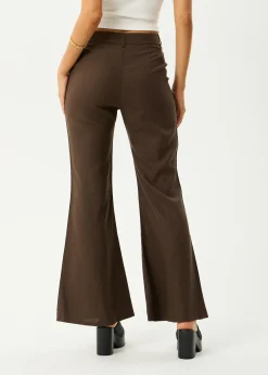 Pants|Essentials<Afends Birkin  - Flares Coffee