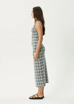 Dresses<Afends Blair  - Maxi Dress Black / White