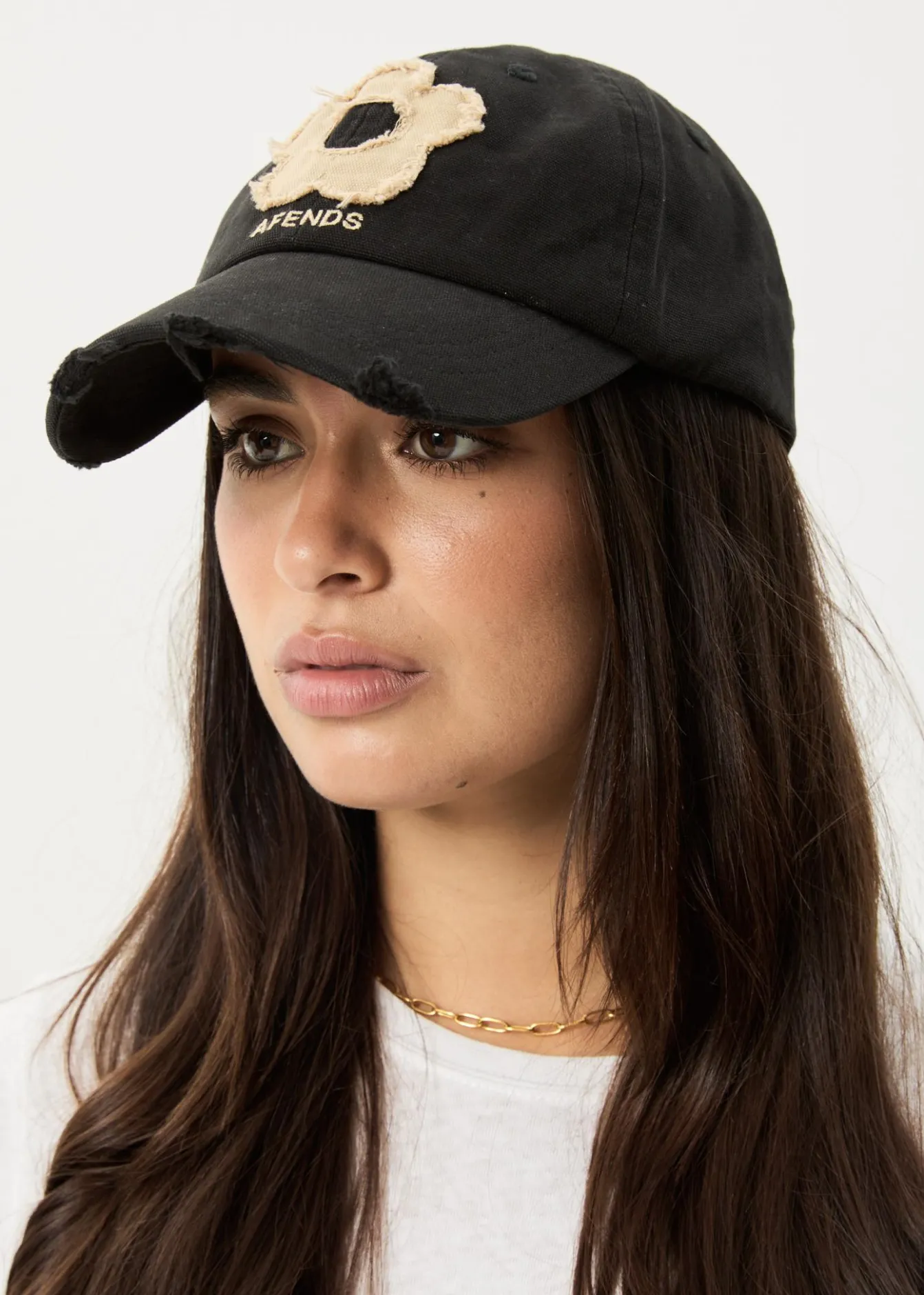 Accessories|Accessories<Afends Bloom - Panelled Cap Black / Tan