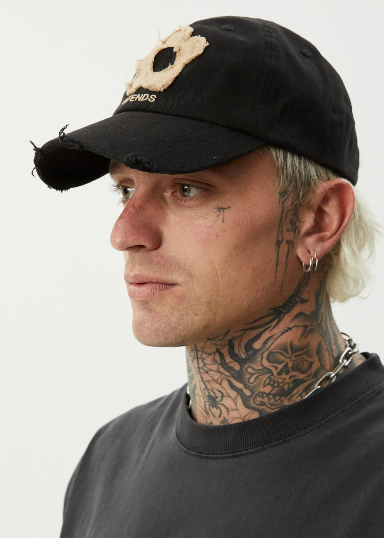 Accessories|Accessories<Afends Bloom - Panelled Cap Black / Tan