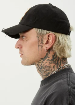 Accessories|Accessories<Afends Bloom - Panelled Cap Black / Tan
