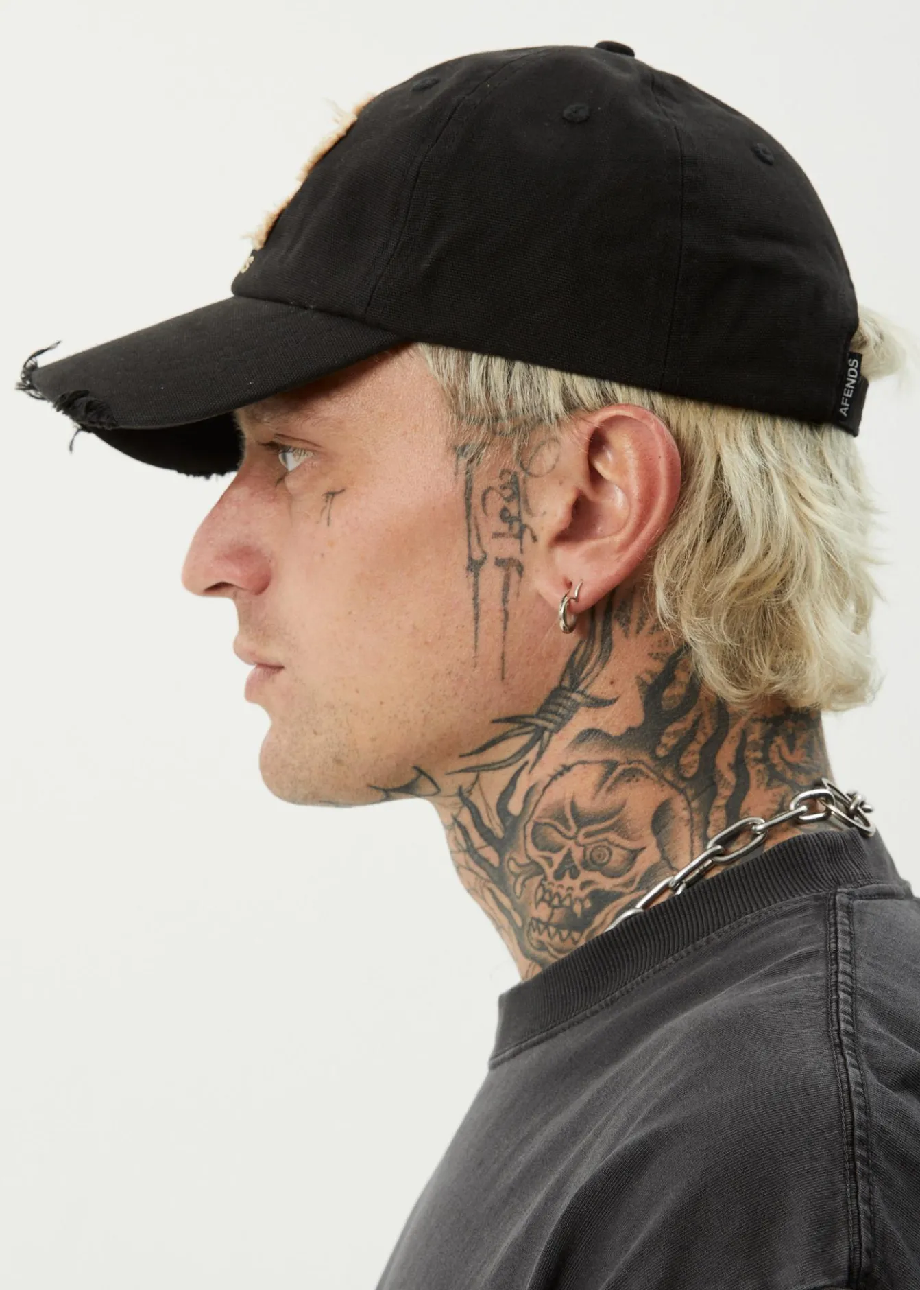 Accessories|Accessories<Afends Bloom - Panelled Cap Black / Tan