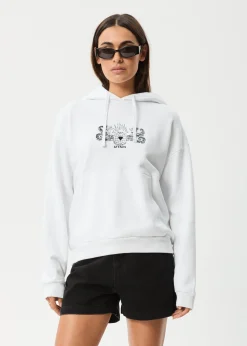 Outerwear<Afends Bonfire  - Hoodie White