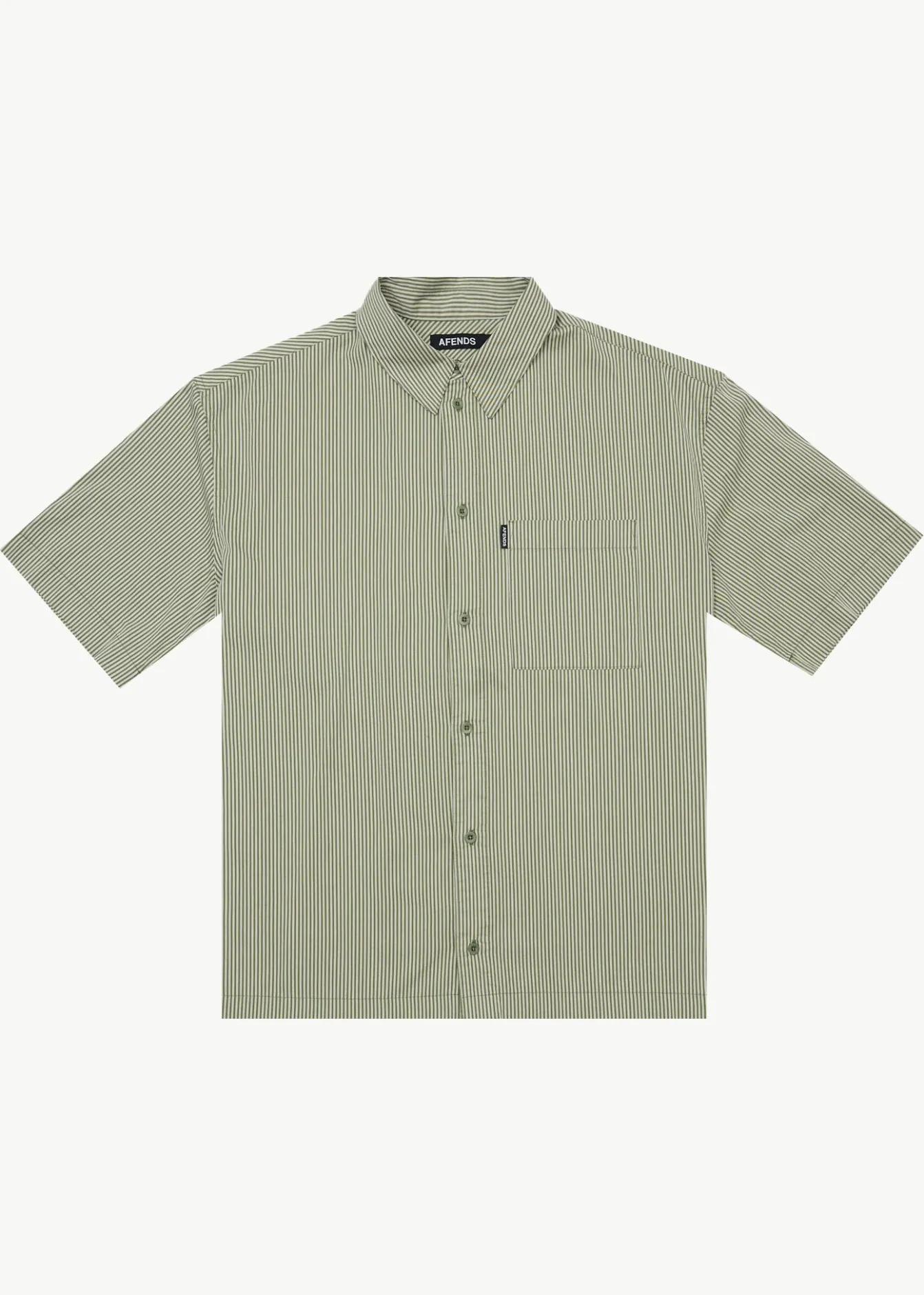 Shirts|Sets & Co-Ords<Afends Candy - Short Sleeve Shirt Oil Green