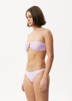 Swimwear<Afends Carlo   -  Check Bikini Bottom Candy