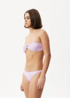Swimwear<Afends Carlo   -  Check Bikini Bottom Candy