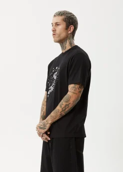 T-Shirts<Afends Carpet Ride - Retro Tee Black