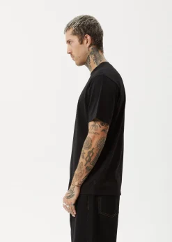 T-Shirts<Afends Carpet Ride - Retro Tee Black
