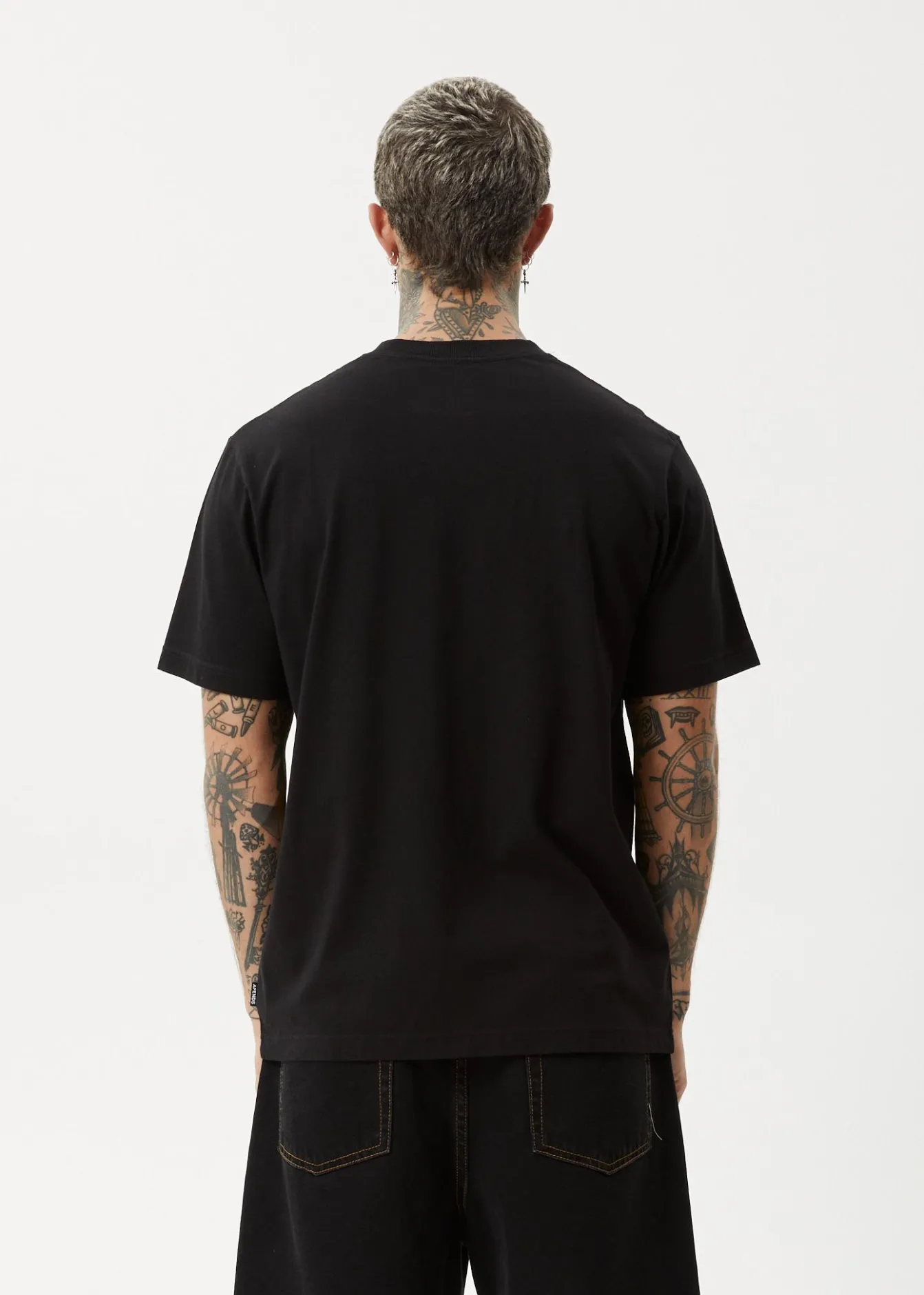 T-Shirts<Afends Carpet Ride - Retro Tee Black