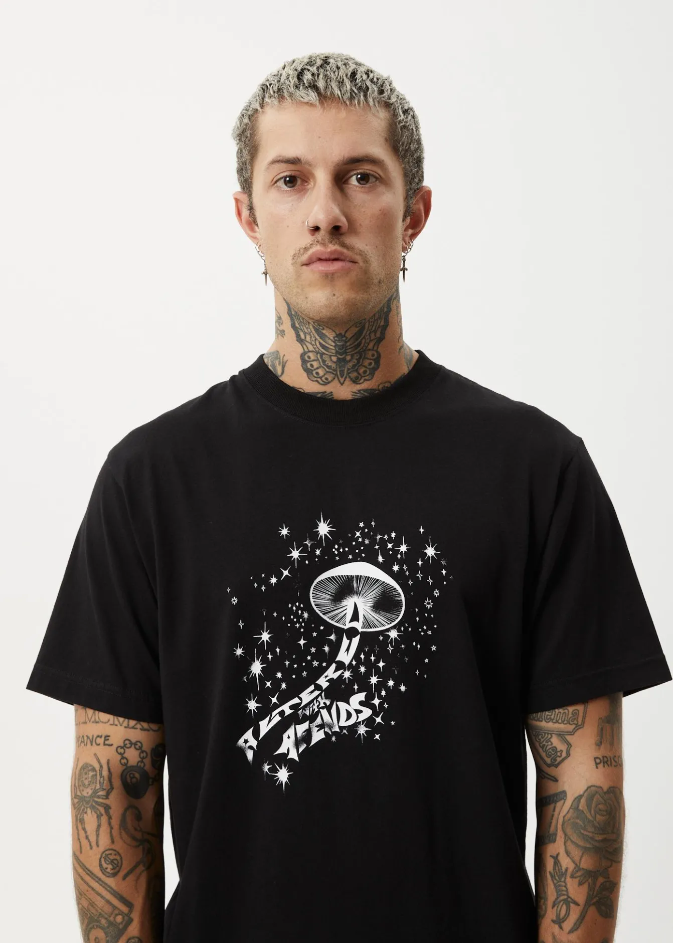 T-Shirts<Afends Carpet Ride - Retro Tee Black