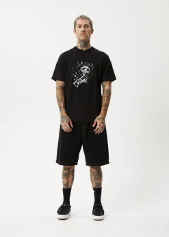 T-Shirts<Afends Carpet Ride - Retro Tee Black