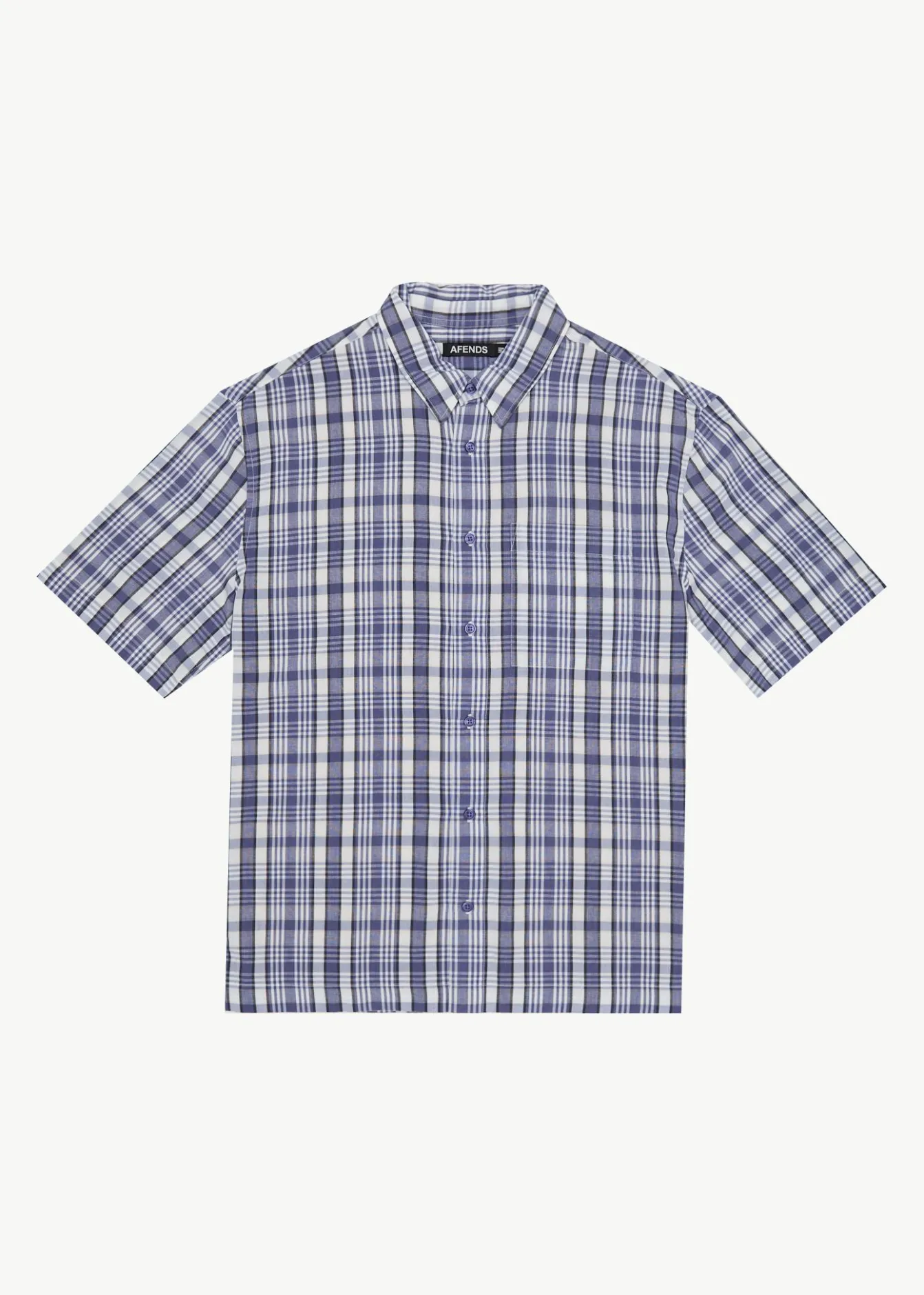 Shirts|Sets & Co-Ords<Afends Check Out - Short Sleeve Shirt Marlin