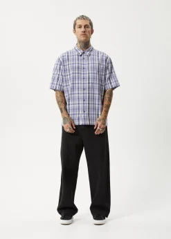Shirts|Sets & Co-Ords<Afends Check Out - Short Sleeve Shirt Marlin