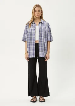 Shirts|Sets & Co-Ords<Afends Check Out - Short Sleeve Shirt Marlin