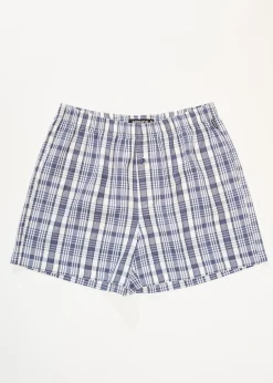Accessories|Accessories<Afends Checked Out  - Boxer Short Marlin