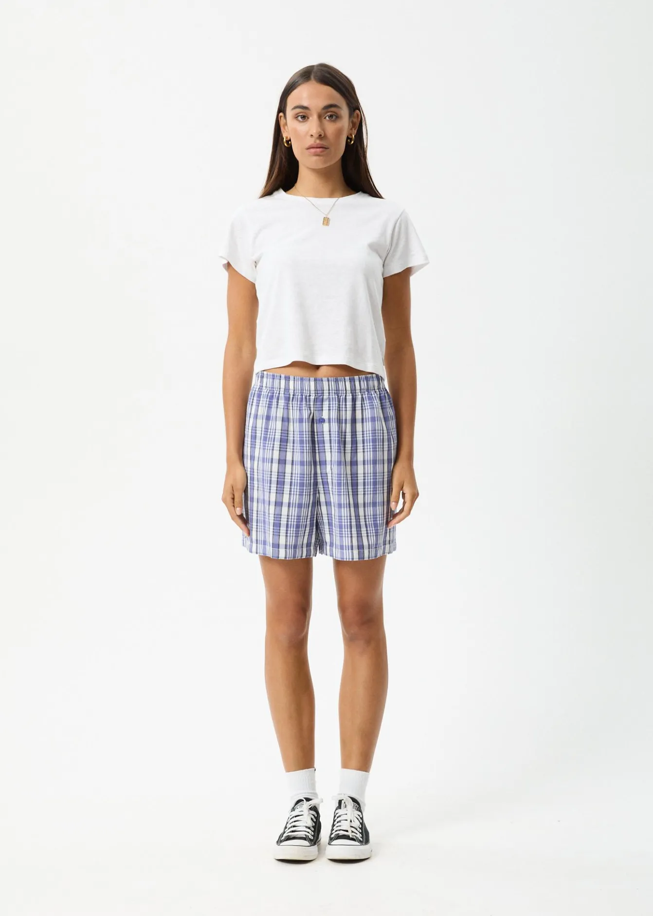 Accessories|Accessories<Afends Checked Out - Boxer Short Marlin