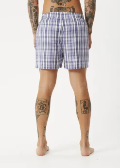 Accessories|Accessories<Afends Checked Out - Boxer Short Marlin