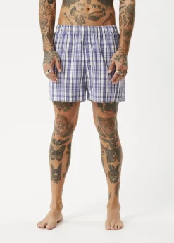 Accessories|Accessories<Afends Checked Out - Boxer Short Marlin