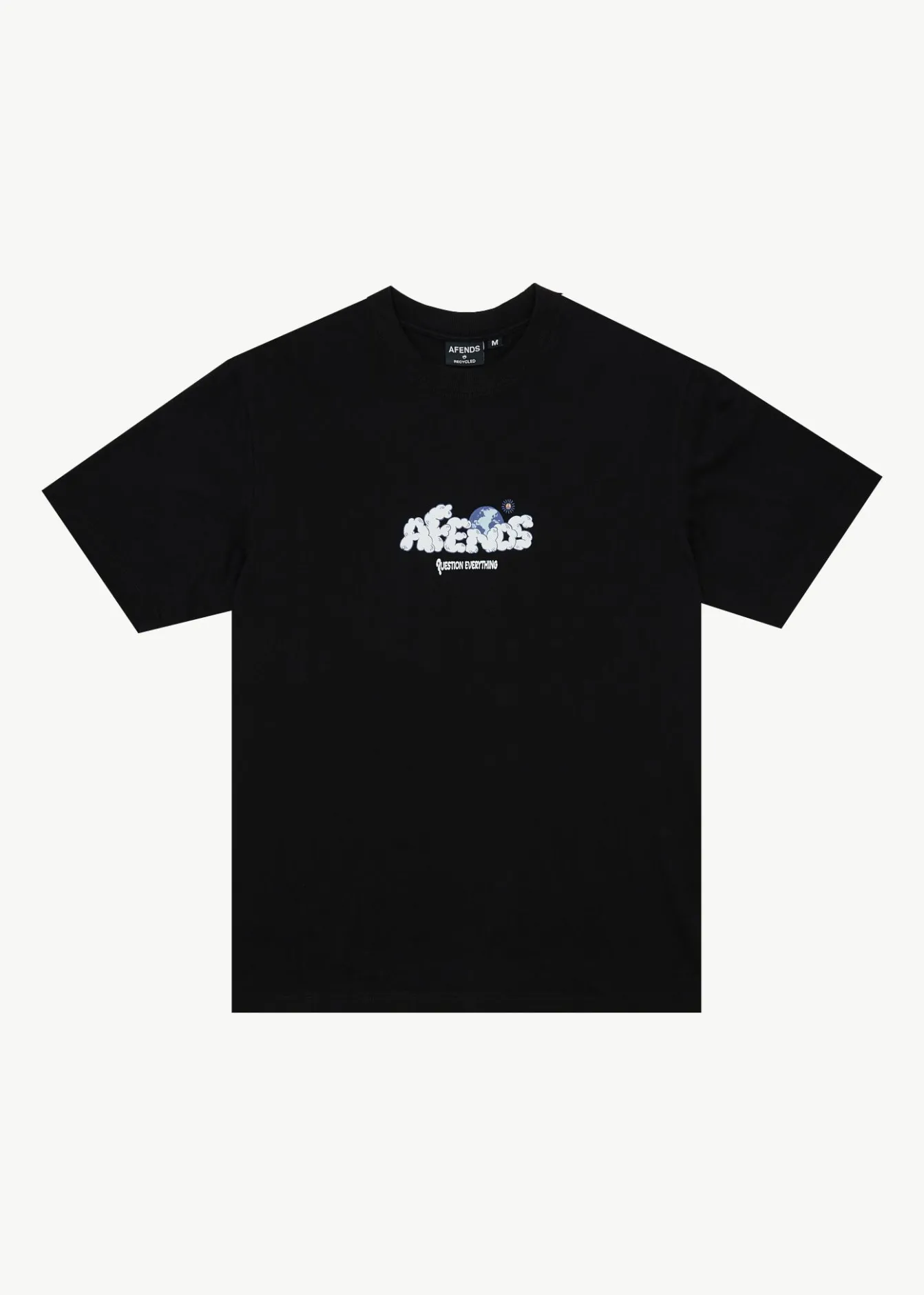 T-Shirts<Afends Chem Trails - Retro Tee Black
