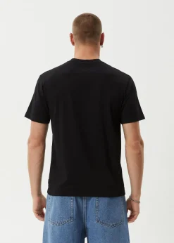 T-Shirts<Afends Chem Trails - Retro Tee Black