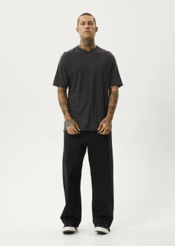 T-Shirts<Afends Classic  - Retro Tee Stone Black