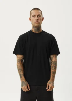 T-Shirts<Afends Classic  - Retro Tee Black