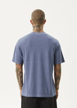 T-Shirts<Afends Classic  - Retro Tee Washed Marlin