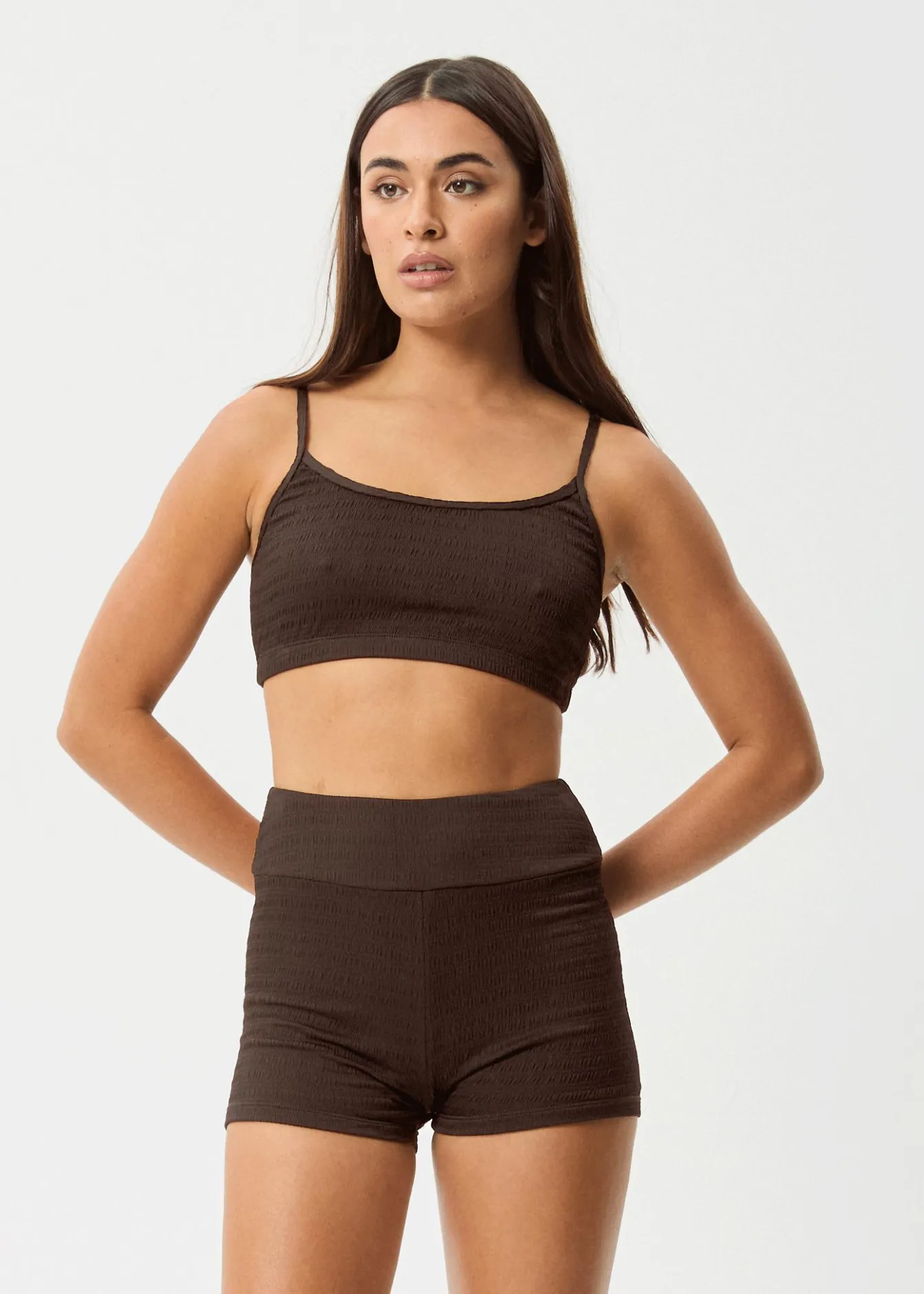 Swimwear<Afends Cleo - Bikini Top Coffee