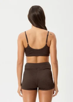 Swimwear<Afends Cleo - Bikini Top Coffee