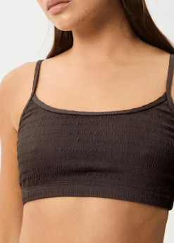 Swimwear<Afends Cleo - Bikini Top Coffee