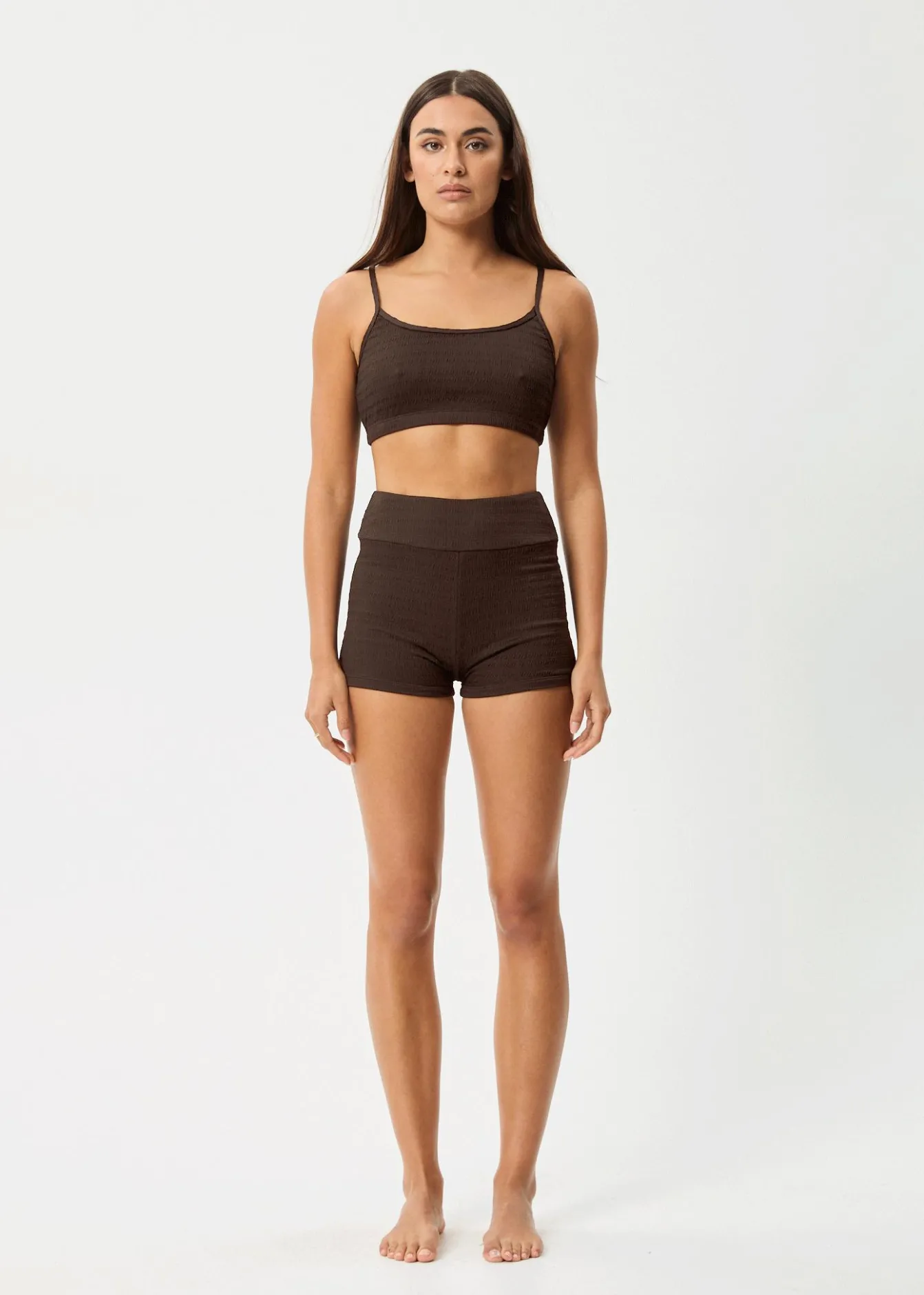 Swimwear<Afends Cleo - Bikini Top Coffee