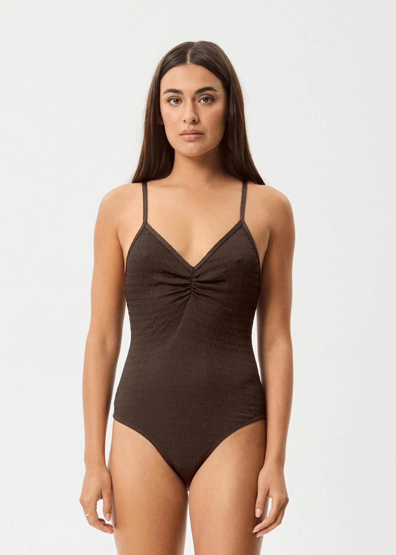 Swimwear<Afends Cleo - One Piece Coffee